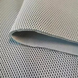 High end polyester 3D spacer mesh fabric for tactical vest, water/oil/stain resistance, abrasion 40.000 cycles, anti-snagging