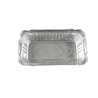 Emballage alimentaire jetable Boîte alimentaire en aluminium Boîte à emporter Légumes Poulet Barbecue Boîtes en aluminium grillées