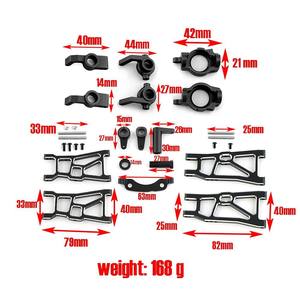 ZD 레이싱 탑 Xing <span class=keywords><strong>Yaohua</strong></span> DBX-10 사막 차량 액세서리 알루미늄 합금 전체 자동차 업그레이드 부품 - Product Image 2