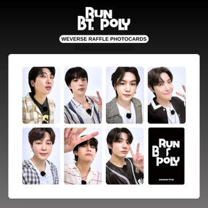 Set de 7 Fototarjetas KPOP de <span class=keywords><strong>JUNGKOOK</strong></span>, TAEHYUNG, <span class=keywords><strong>J</strong></span>-<span class=keywords><strong>HOPE</strong></span>, WVS Ver., JIMIN, <span class=keywords><strong>JIN</strong></span>, RM, SUGA, Tarjetas Lomo de Doble Cara, Regalo para Fans - Product Image 2