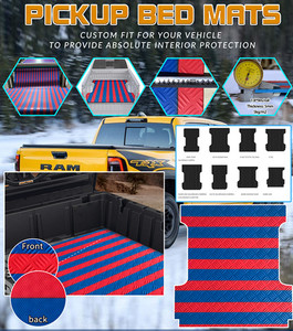 Tapis de sol pour camion et voiture ARTES, ensemble complet, moderne, personnalisable, 2 mm d'épaisseur, imperméable, écologique, en TPE - Product Image 5