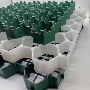 Grille en plastique <span class=keywords><strong>pour</strong></span> gazon, <span class=keywords><strong>stabilisateur</strong></span> de <span class=keywords><strong>gravier</strong></span> en plastique <span class=keywords><strong>pour</strong></span> parking de voitures, grille anti-boue de 8 cm, enclos <span class=keywords><strong>pour</strong></span> chevaux - Product Image 5