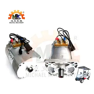 Motor sinkron AC 48V/60/72/96/108/144V 2.2/3/4/5/6/7/10/15KW untuk kendaraan listrik mobil Golf kereta skuter kereta