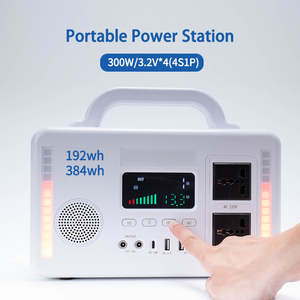 Estación de Energía Solar Portátil de 300w con Controlador MPPT para Aventuras al Aire Libre y Almacenamiento de Energía Eléctrica - Product Image 4