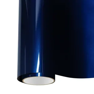 Vinilo Adhesivo Premium Azul Tanzanita Brillante para Coche y Moto, Autoadhesivo, Sin Pegamento, con Liberación de Aire, DIY, para Colorear - Product Image 1