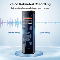 Grabadora Digital con Activación por Voz, 64GB de Memoria, Entrada de Línea PCM, Precio de Fábrica, Compatible con Conector de 3.5MM