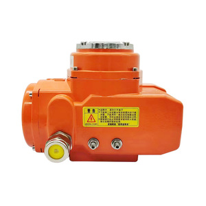 วาล์วบอลไฟฟ้าแบบแอคชูเอเตอร์ DN100 มอเตอร์เกียร์แบบหนอน ผลิตโดยหน่วยงานผู้บริหารเมืองเหวินโจว - Product Image 4