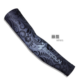 ปลอกแขนปั่นจักรยานลายเถาวัลย์ ป้องกันรังสียูวี ระบายอากาศได้ดี สำหรับกิจกรรมกลางแจ้ง ผู้ใหญ่ ใส่ได้ทั้งชายและหญิง - Product Image 1