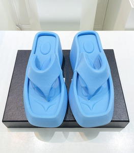 Dép nữ mùa xuân hè, dép đi biển đế dày, dép platform, dép lê, dép quai ngang cá tính, mũi vuông, dép cao gót đế xuồng - Product Image 3