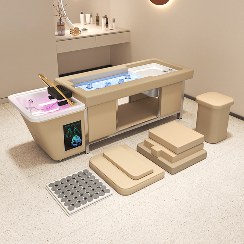 Multifunctional Pedicure and Moxibustion Shampoo Bed