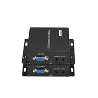 Fabricación USB VGA 200M KVM IP Extender sobre RJ45 Lan Ethernet Network Cat5e Cat6 Cable