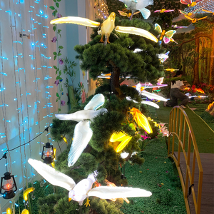 Momovalley Giáng Sinh Trang Trí Sân Vườn Chiếu Sáng LED Hoạt Hình Chim Bồ Câu Trang Trí Sân Vườn Ngoài Trời Mê hoặc Rừng Trang Trí Nội Thất - Product Image 6