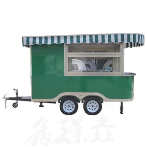 해변 칠면조 음식 카트 음식 디스플레이 카트 모터 세발 자전거 모바일 음식 카트