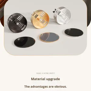 Profumatori Magnetici in Metallo <span class=keywords><strong>per</strong></span> Bocchette dell'Aria Condizionata Auto, Clip Profumate di Alta Qualità, Deodoranti Solidi a Lunga Durata, Made in China - Product Image 4