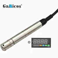 Sensor de Nivel de Agua GLT530 de Diámetro Pequeño (16 mm), Sonda de Acero Inoxidable 316, 4-20 mA, para Pozos Profundos