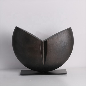 Accessori per la decorazione d'interni in metallo astratto <span class=keywords><strong>Vintage</strong></span> geometrico mostra pezzi decorazione per l'home Office in resina - Product Image 5