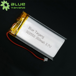 Blu Taiyang 322550 ricaricabile agli ioni di litio 350mah li polimero 3.7 v 350mah lipo batteria - Product Image 2
