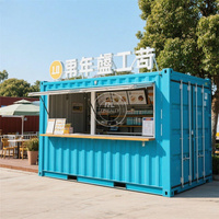 2025 Chine 20ft 40ft conteneur d'expédition Bar Restaurant conteneur Restaurant avec cuisine