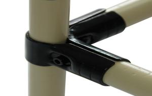 Conector Metálico Industrial para Tubos Lean, Conectores de Tuberí<span class=keywords><strong>a</strong></span> Metálicos, Junta Metálica KJ-2 para Sistema de Estanterías de Tuberías - Product Image 2