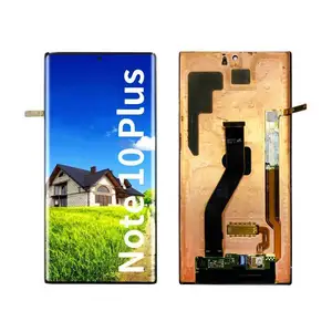 For pantalla samsung Galaxy Note 10 Plus Lcds Mobile Phone Lcds Touch Screen Hot Selling Model Factory Price