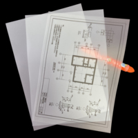 Film de dessin technique Nanyang Dazzle Archival CAD pour une conservation à long terme sans transfert d'encre