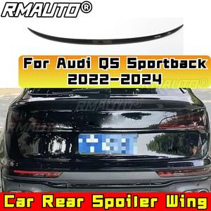 Alerón Trasero Medio de Fibra de Carbono Real para Audi Q5 Sportback 2022-2024, Modificación de Alerón Trasero Medio, Accesorios para Automóviles - Product Image 2