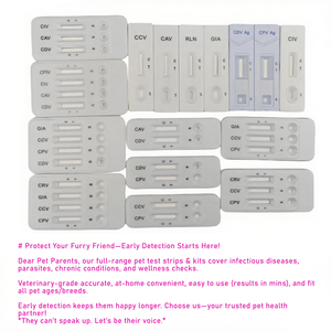 Veterinary Quick Medical <strong>Diagnostic</strong> <strong>Rapid</strong> <strong>Test</strong> <strong>Kit</strong> CPV CCV <strong>Tests</strong> Antigen <strong>Rapid</strong> Detection <strong>Kit</strong> - Product Image 2