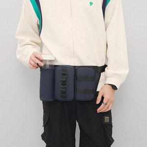 Wholesale Lightweight Waterproof Outdoor Sports Belt Fanny Pack Men Designer Waist <b>Bag</b> with <b>Bottle</b> Holder - Product Image 4