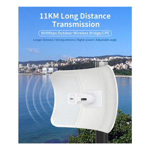 Venta caliente de fábrica Soporte barato Personalización OEM 11KM Transmisión de larga distancia 900 Mbps Puente inalámbrico al aire libre/CPE - Product Image 2