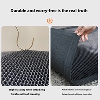 Tapis d'entrée commercial moderne en PVC durable, antidérapant et mobile, pour usage domestique et extérieur, résistant à la saleté et anti-vieillissement
