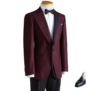 2 pezzi e 3 pezzi abiti da uomo vestito Slim Fit nero abito da sposa giacca <span class=keywords><strong>Blazer</strong></span> - Product Image 3