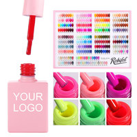 Vernis à ongles en gel Robifel Private Label, 300 couleurs, flacon rose, haute pigmentation, séchage rapide, longue tenue, vernis à ongles en gel UV
