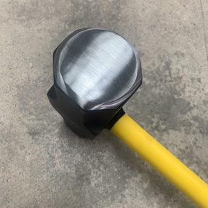 Maillet octogonal <span class=keywords><strong>de</strong></span> qualité industrielle 20 lb - Longueur 900 mm, acier à haute teneur en carbone forgé à froid, outil manuel robuste, OEM - Product Image 5