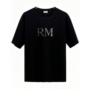 T-shirt Homme 100% Coton Coupe Oversize Manches Courtes Col Rond Imprimé par Transfert Thermique Respirant Anti-boulochage Séchage Rapide Tenue Décontractée - Product Image 2