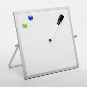 Hold In Hand Desktop Mini White Board Writing Drawing Painting Memo Symmetry Axis Dashed Lattice Whiteboard