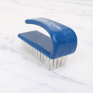 Yinste <b>Shoe</b> Cleaning Brush Blue Nylon Bristles Multi <b>Functional</b> For Leather <b>Shoes</b> - Product Image 2