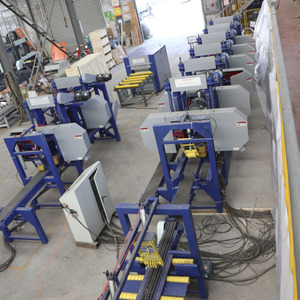 Industrial Twin Vertical Log Band Saw <b>Machine</b> for Timber <b>Cutting</b> and Sawmill Processing - Product Image 4