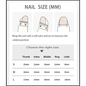 Nail Art peint à la main par Nail Technician Press on Nail - Product Image 6
