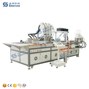 China bulk site WY-9060 Auto drilling/sticking/pasting magnet automatic rigid box making machine