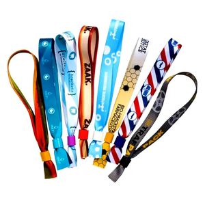 Bracelets en polyester avec impression par transfert thermique - Bandes d'accès pour événements, fêtes et sports - Product Image 2