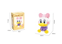 Nouveaux ensembles de jouets de construction en plastique Micro Nano Block, thème animaux (Souris, Canard, Huey, Dewey, Louie), pour la décoration et les cadeaux de fête pour enfants 13701-13711