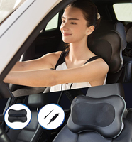 Coussin de massage intelligent portable Healthpal OEM ODM 3D avec fonction de pétrissage profond, chaleur Shiatsu pour le dos et le cou, pour la maison et la voiture