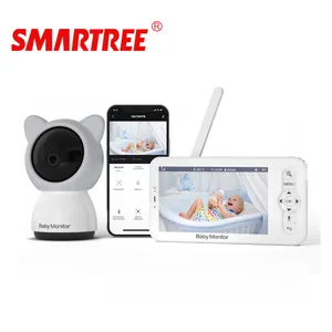 5 Inch 1080P WIFI Baby Monitor Support Mobile Phone And Monitor