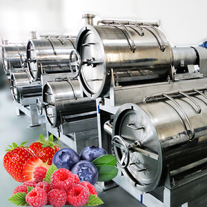Nhà Máy Giá đầy đủ tự động máy làm nước ép trái cây Berry Máy ép trái cây dây chuyền sản xuất dâu tây Máy ép trái cây điền nhà máy chế biến - Product Image 5