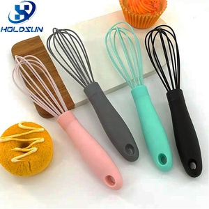 <span class=keywords><strong>Fouet</strong></span> à œufs manuel en <span class=keywords><strong>silicone</strong></span> de 8 pouces avec grande poignée <span class=keywords><strong>Mini</strong></span> moustache de poche de couleur personnalisée pour remuer et battre les œufs en <span class=keywords><strong>cuisine</strong></span> - Product Image 5