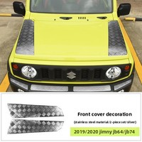 Pour la protection de capot moteur modifiée pour les Kits de carrosserie Jimny avec accessoires de voiture à garniture tout-terrain