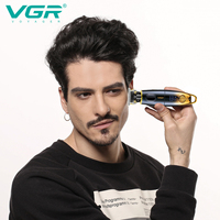 Machine à couper les cheveux VGR V-979 Tondeuses de barbier Tondeuse à cheveux professionnelle électrique sans fil pour hommes