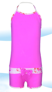 Bikini une pièce haut <span class=keywords><strong>de</strong></span> gamme pour bébé, fille, enfants, sangle réglable, Style Simple - Product Image 4