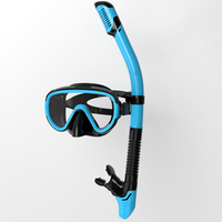 Ensemble masque et tuba de plongée sous-marine respirante sous-marine de nouvelle conception