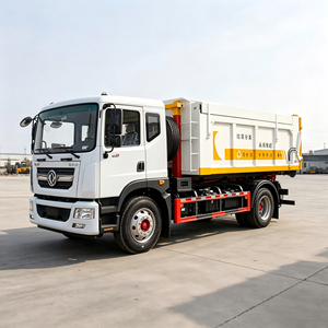 รถบรรทุกเก็บขยะแบบตะขอเกี่ยว Dongfeng D9 ประสิทธิภาพสูง พร้อมถังขยะแบบตะขอเกี่ยวสำหรับการจัดการขยะ - Product Image 5